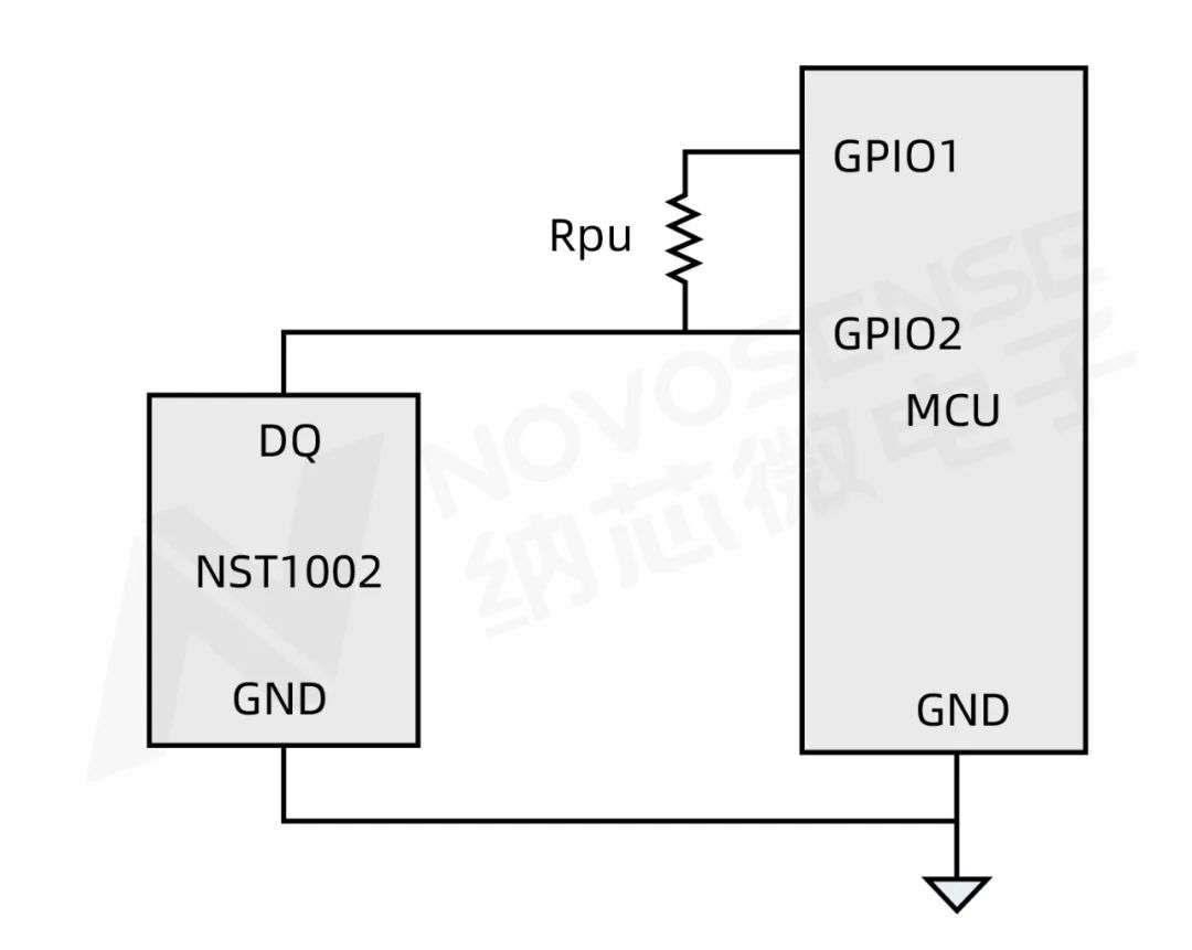 图：NST1002待机模式零功耗典型应用电路