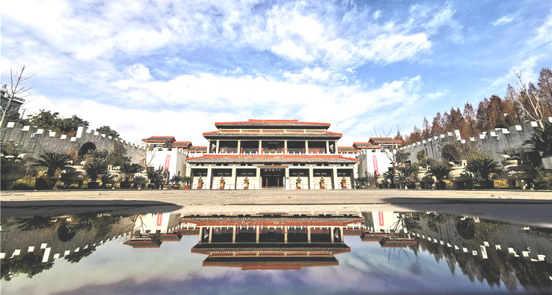 亳州市博物馆外景.