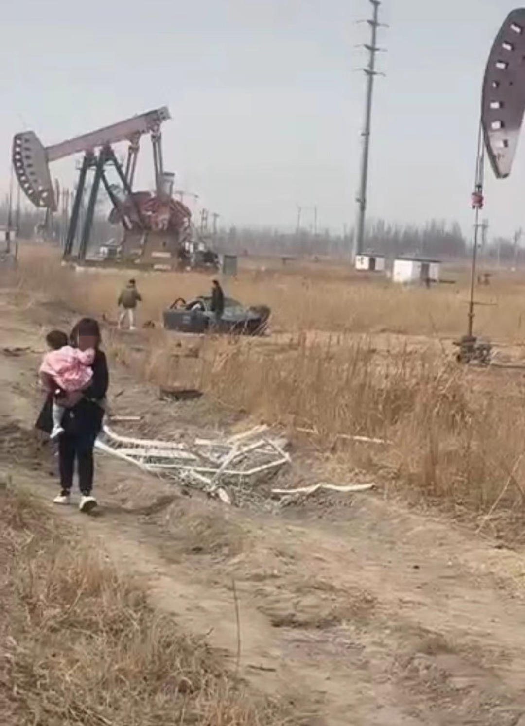 ↑事发现场 网传视频截图