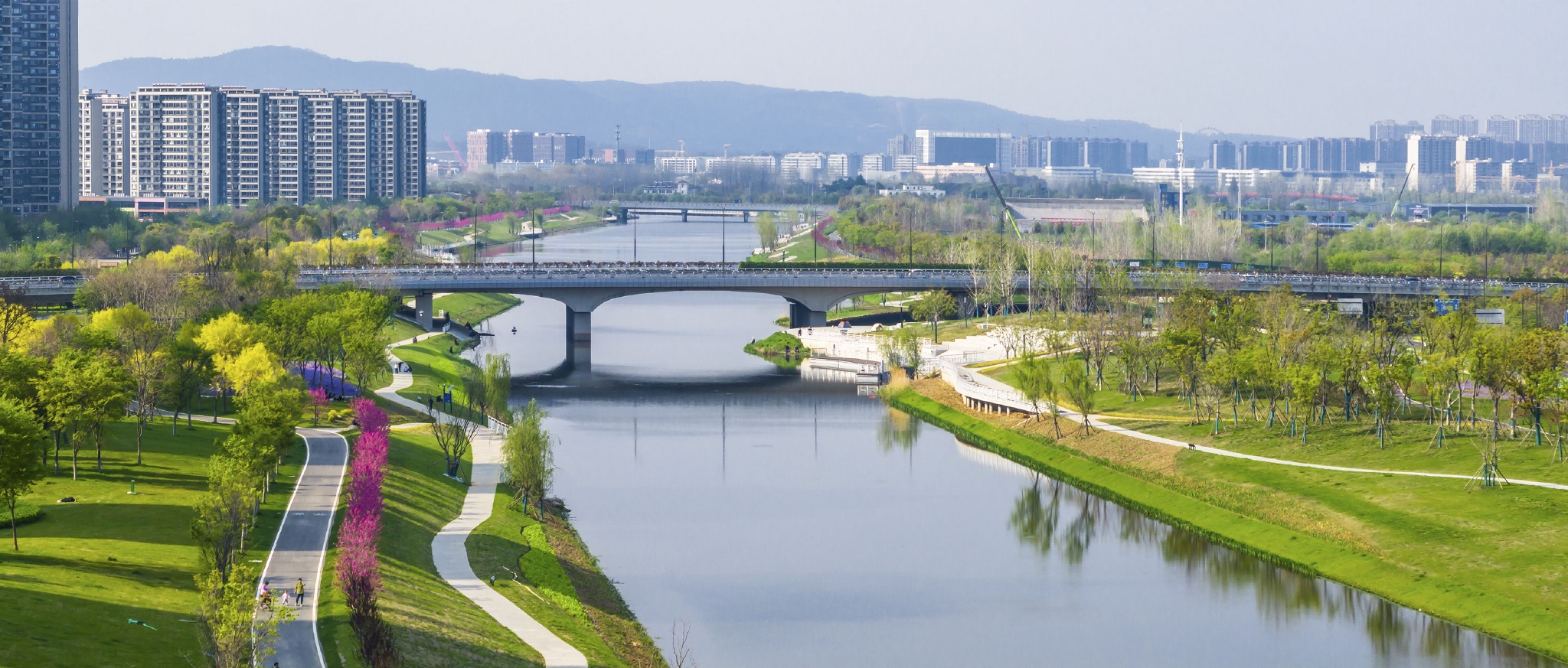 七里河风光带春景美|法律责任_新浪财经_新浪网