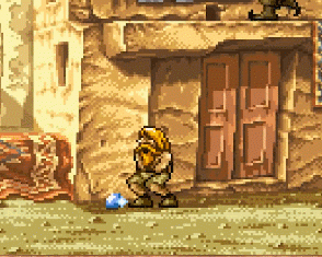 再比如当小兵突然发现主角时展现出夸张的惊恐姿势和表情也是让人乐不可支。