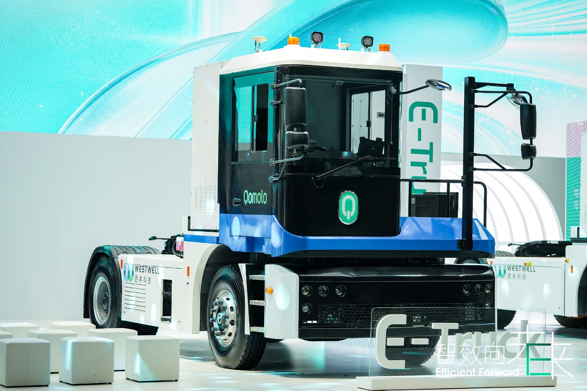 注：全球首款可升级的智能网联新能源重卡E-Truck