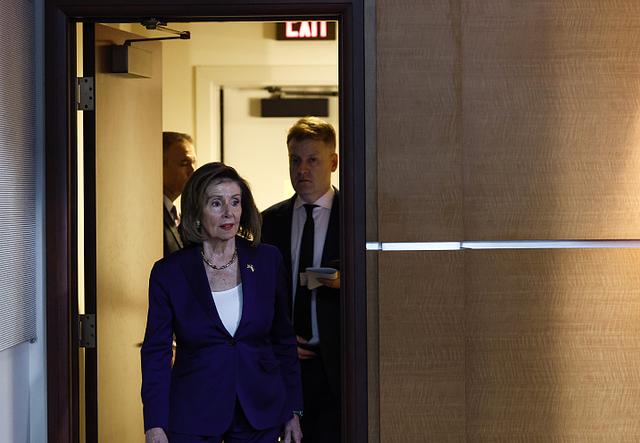 美国前众议院议长佩洛西(资料图)