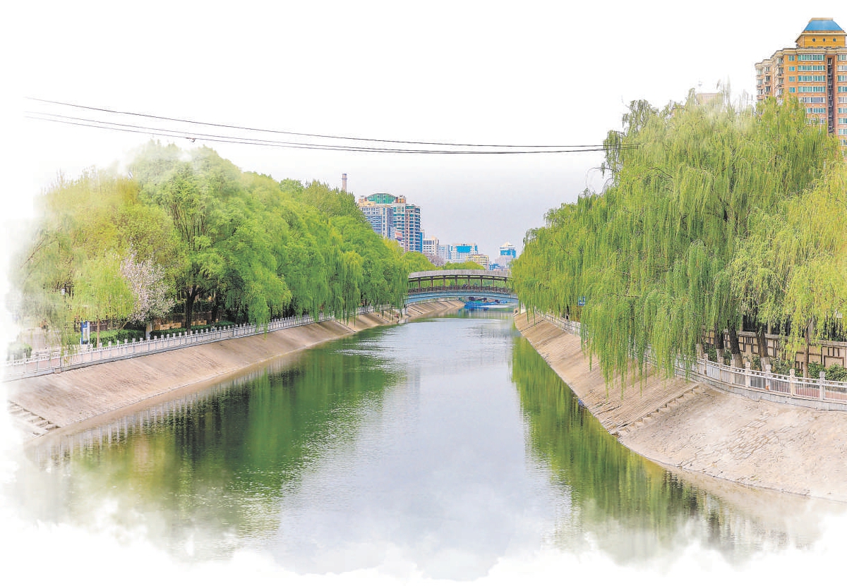 昔日野沟渠变身家门口景观河|河道_新浪财经_新浪网