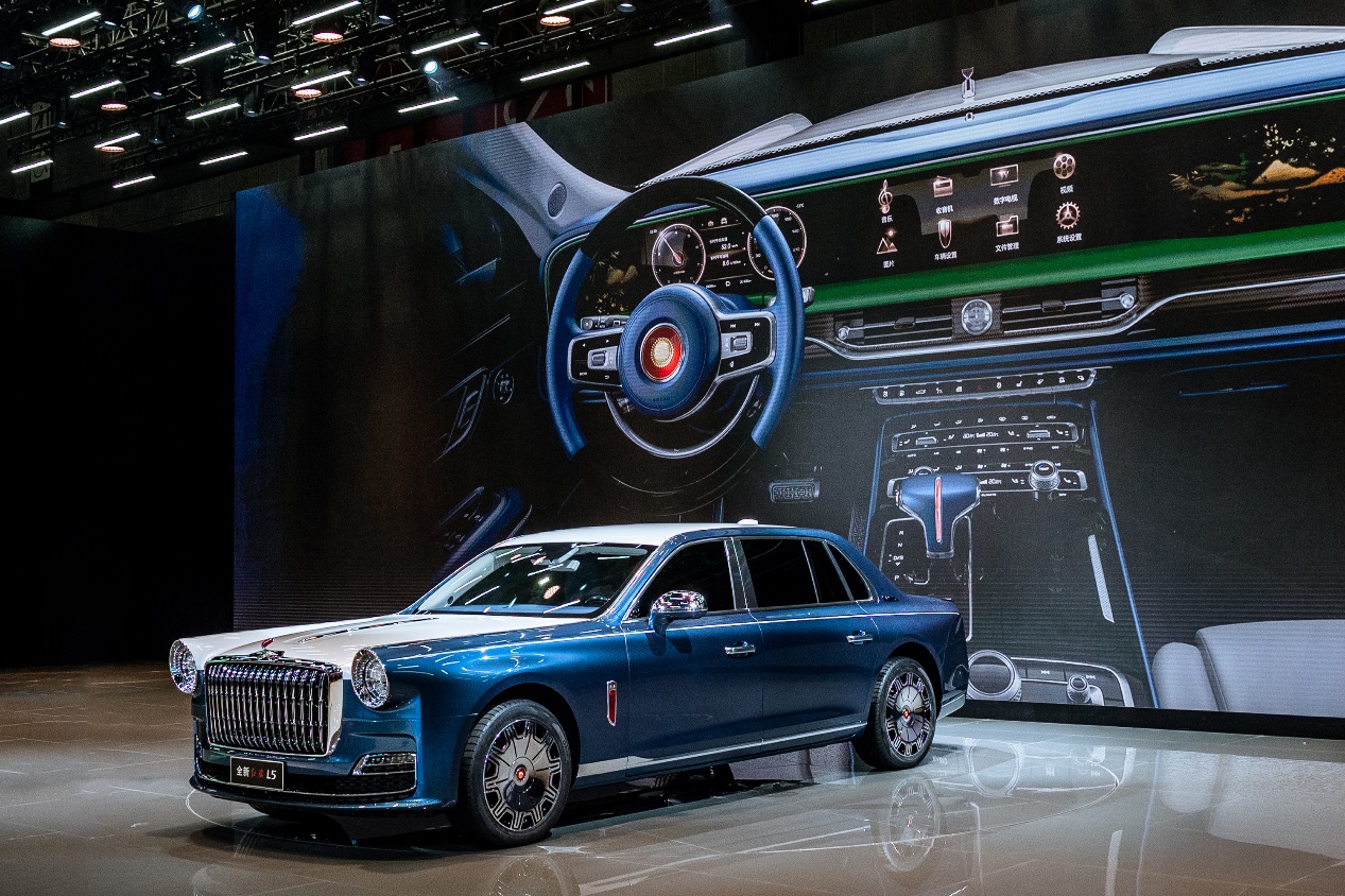 2023上海车展红旗展台:全新子品牌架构亮相|红旗_新浪财经_新浪网