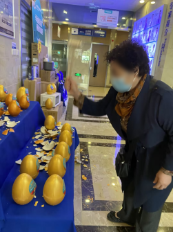 图：院内患者参与活动现场