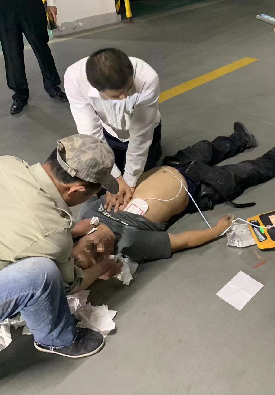 施救现场.(市应急管理局供图)