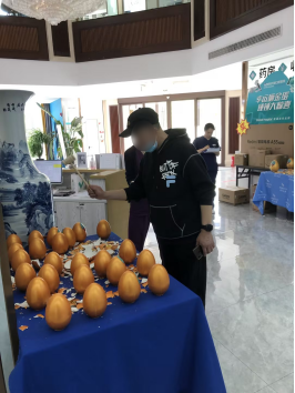 图：院内患者参与活动现场