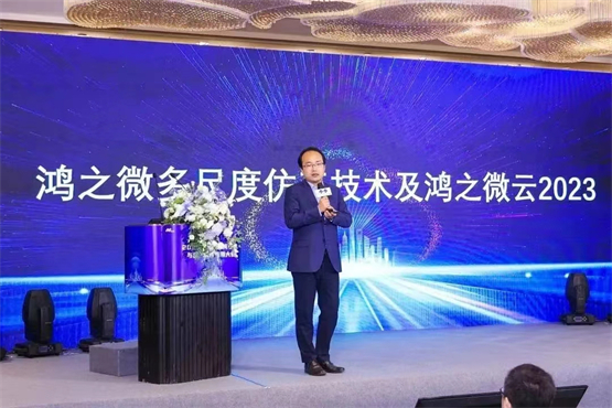 鸿之微CEO王音博士报告