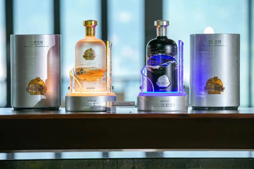 荣获if设计奖,fda法国设计奖 郎酒庄园三品节纪念酒,奖杯酒礼登世界