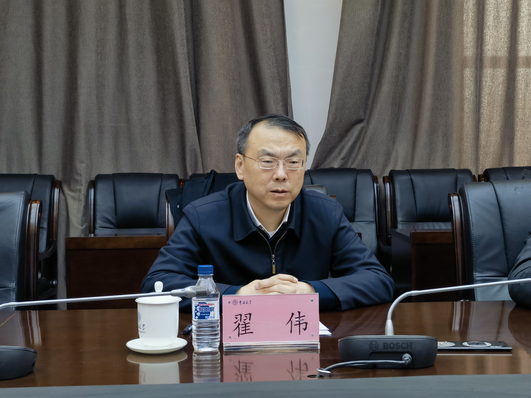 新华社吉林分社社长翟伟一行到东北振兴发展研究院调研|发展研究院