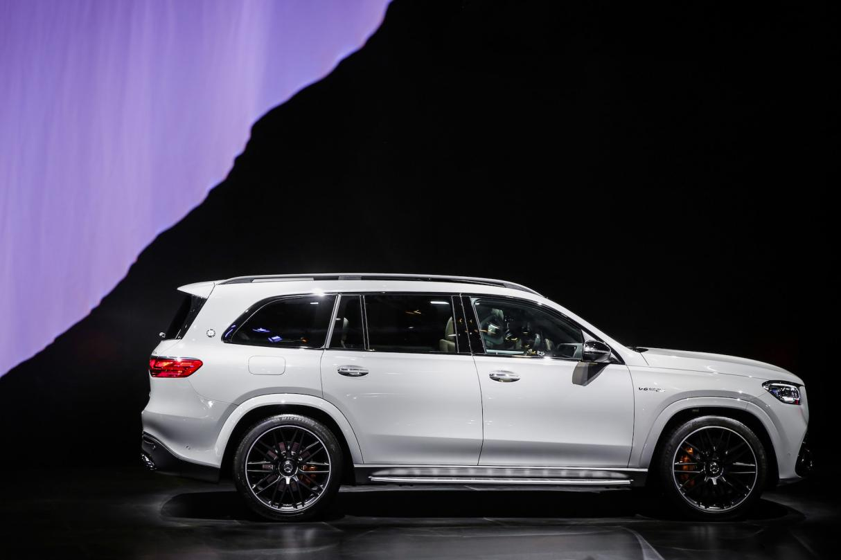 图为新一代梅赛德斯-amg gls 63 4matic
