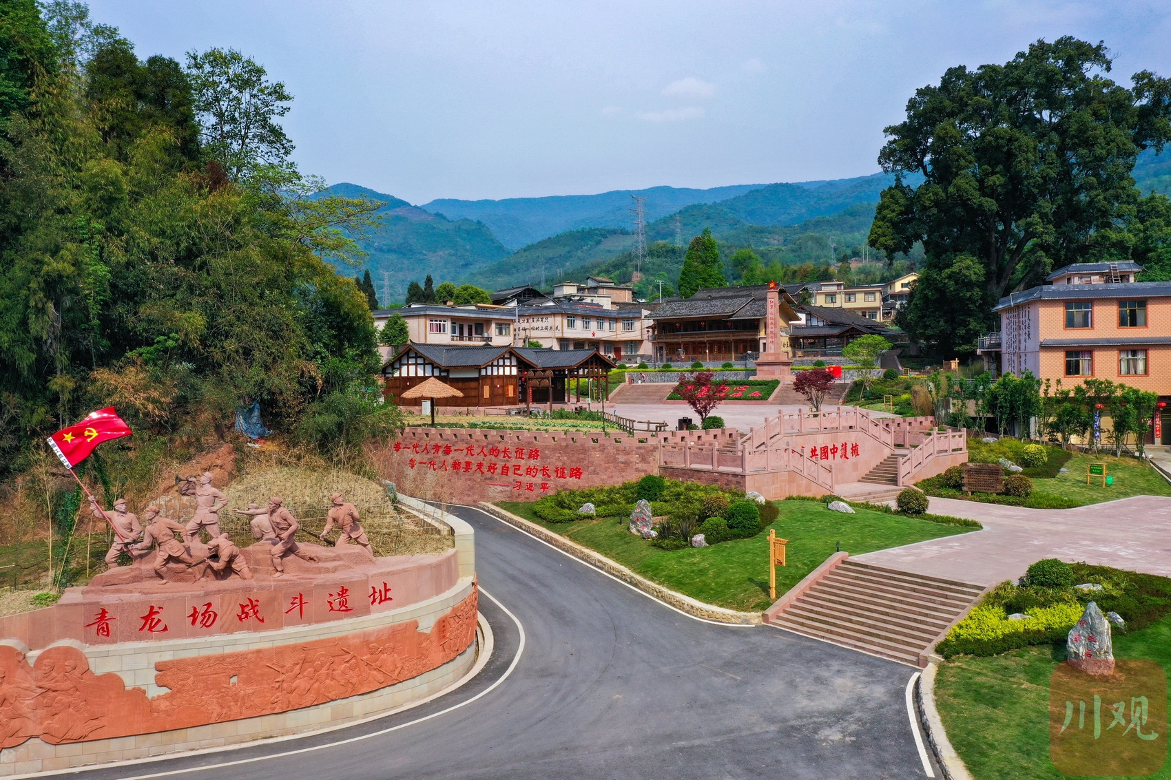 龙门镇是"4·20"芦山强烈地震震中.