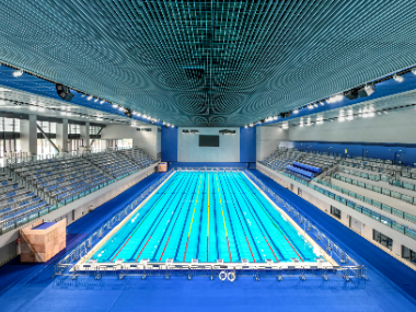 东安湖体育公园游泳跳水馆