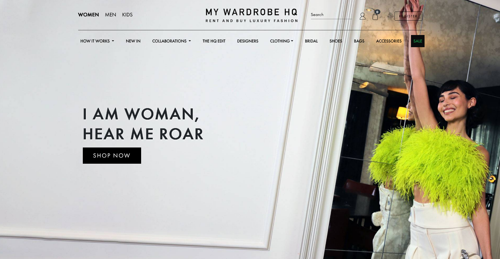 英国第一大奢侈品时尚租赁平台MY WARDROBE HQ