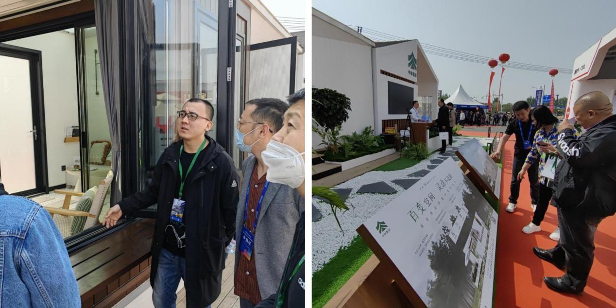 中林展区参观人群络绎不绝