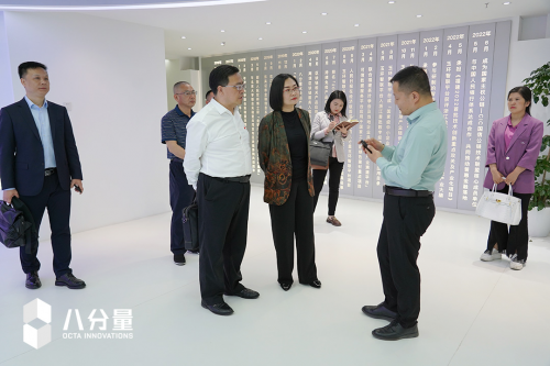 调研团参观八分量