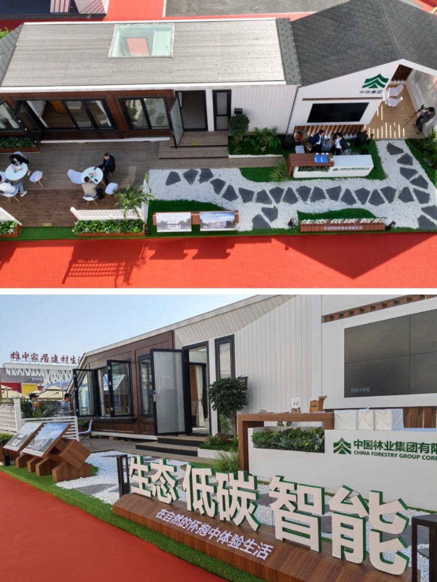 中林木结构展区