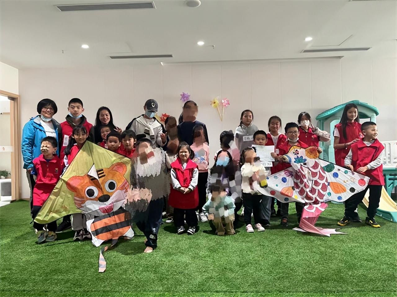 参与本次公益行的社区志愿者