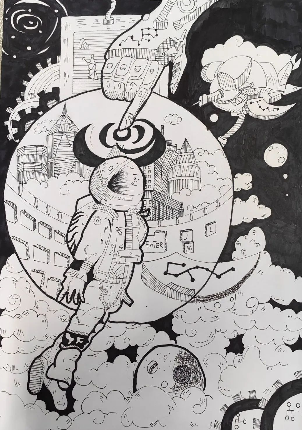 世界地球日儿童画公益大赛获奖作品出炉 | 世界地球日