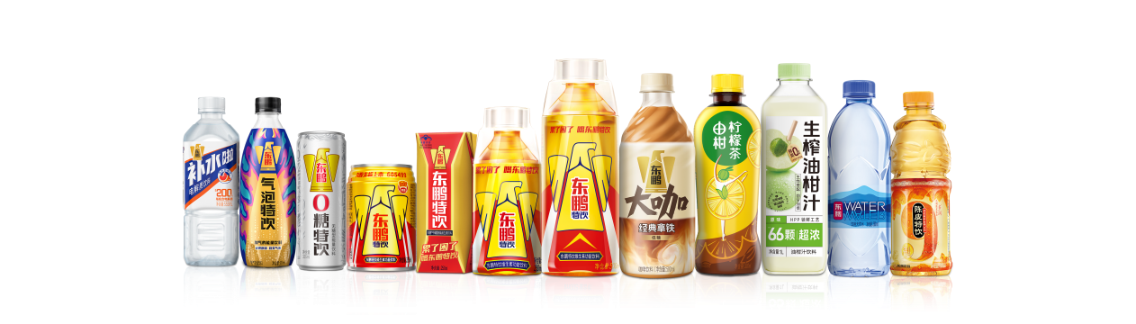 东鹏饮料产品家族