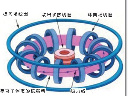 托卡马克装置示意图