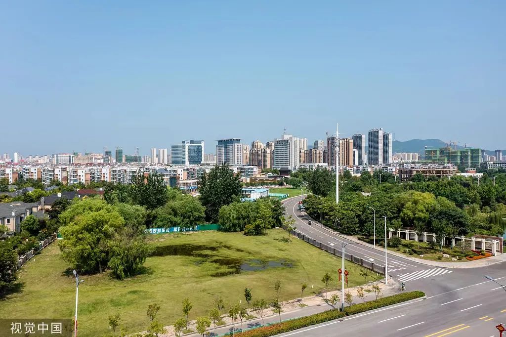 淮北城市风光.图/视觉中国