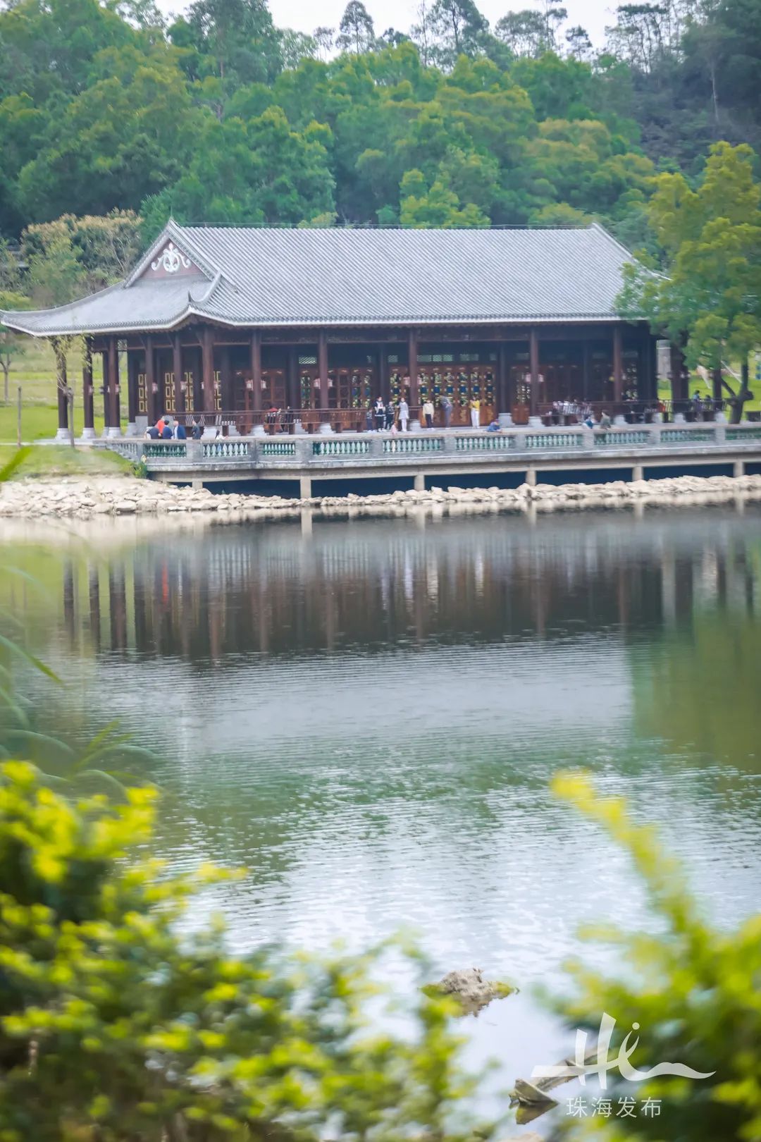 香山湖公园.陈佳哲/摄