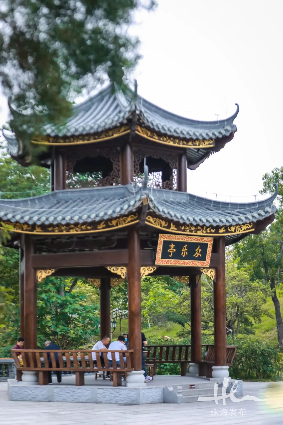 香山湖公园.陈佳哲/摄