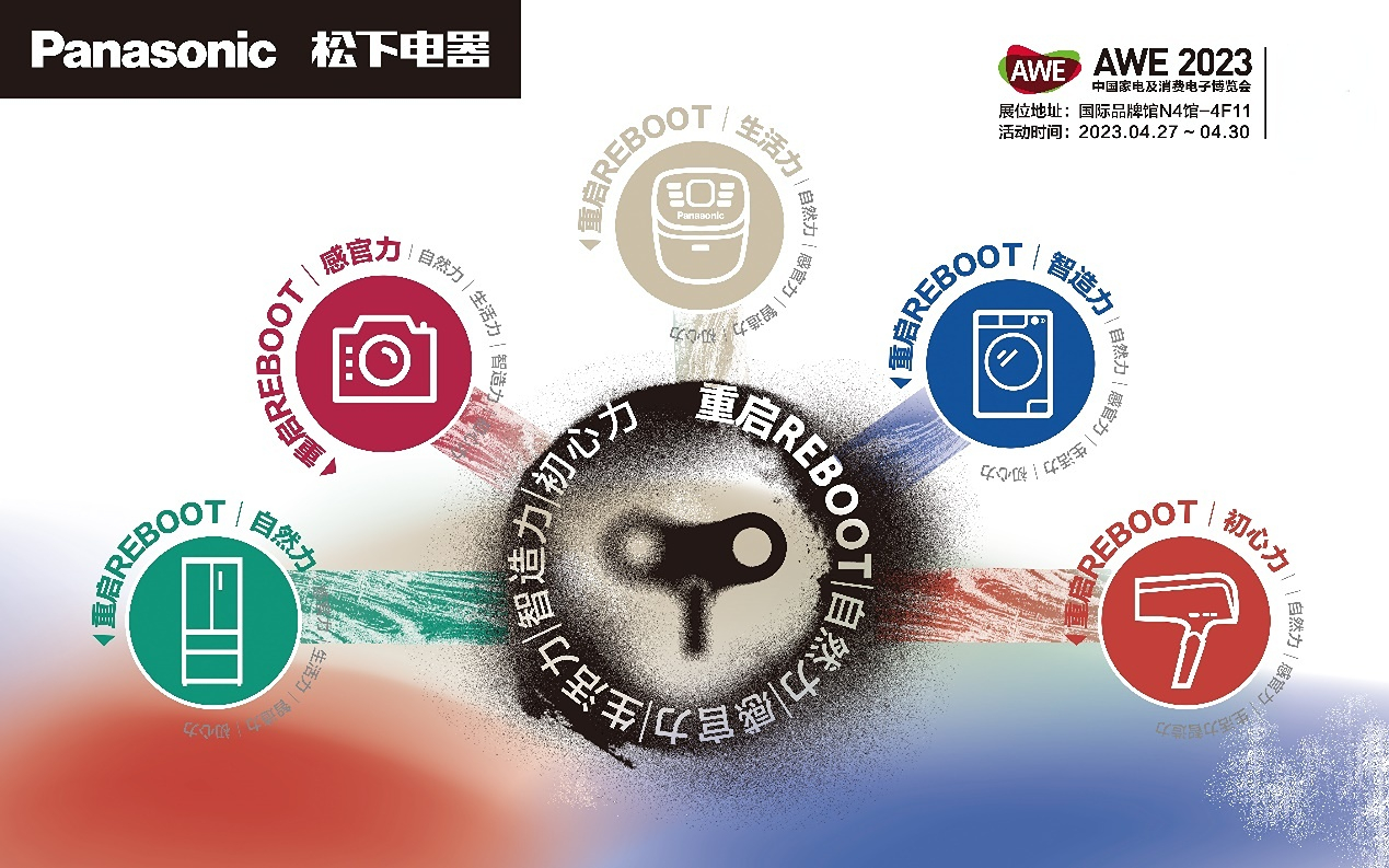 图:松下将参展AWE 2023中国家电及消费电子博览会
