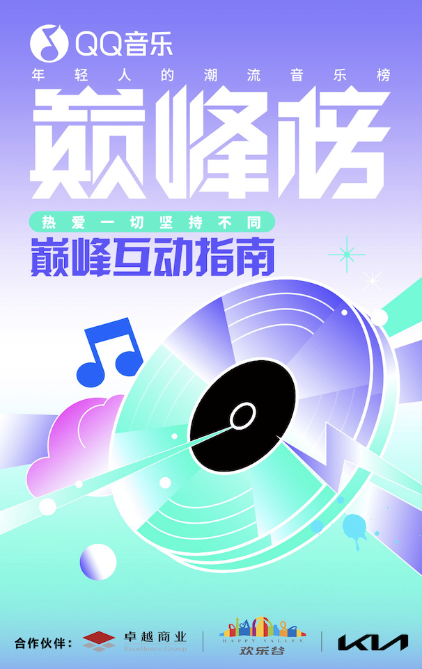 (QQ音乐巅峰榜2023年第一季度榜单发布)