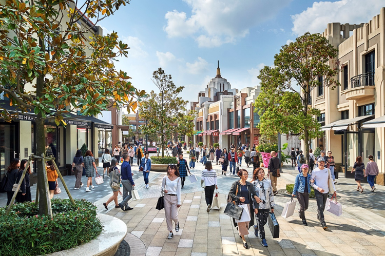 比斯特上海购物村. 上海国际旅游度假区管委会 供图