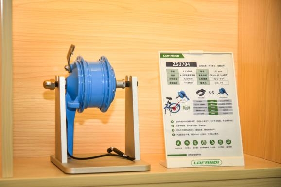 ▲洛梵狄产品展示墙局部