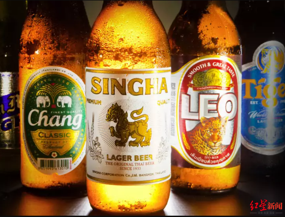 ↑东南亚啤酒品牌