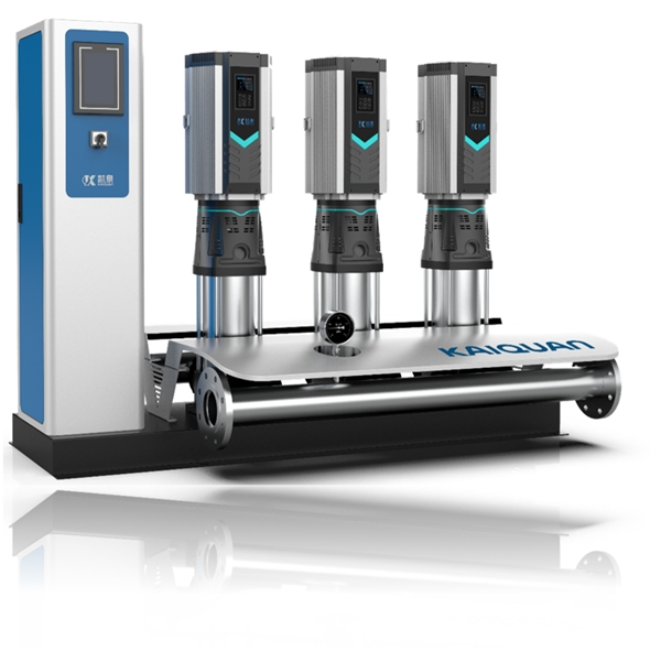 (图为凯泉高效静音数字集成变频供水设备)