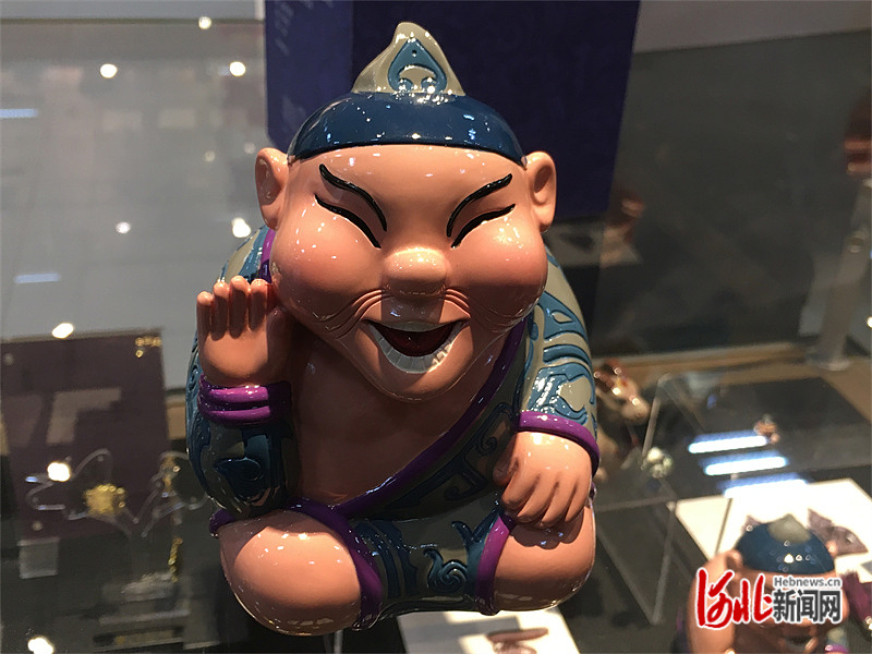 河北省博物院文创产品说唱俑存钱罐.刘杰摄