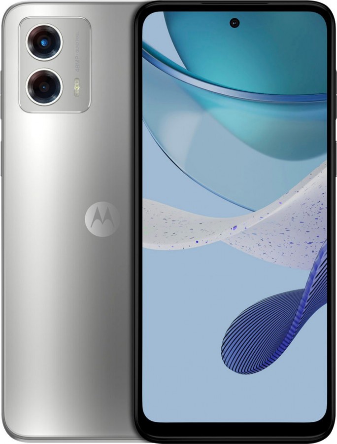 摩托罗拉motog5g2023手机渲染图曝光银色和海军蓝