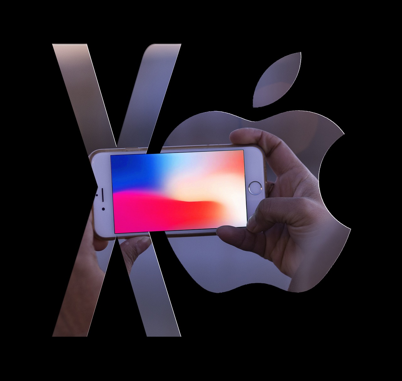 苹果从iPhone X系列开始用OLED手机屏 图源：pixabay