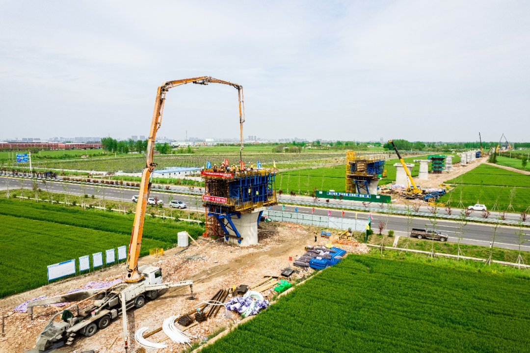 大丰港铁路支线工程全面进入连续梁施工阶段|铁路_新浪财经_新浪网