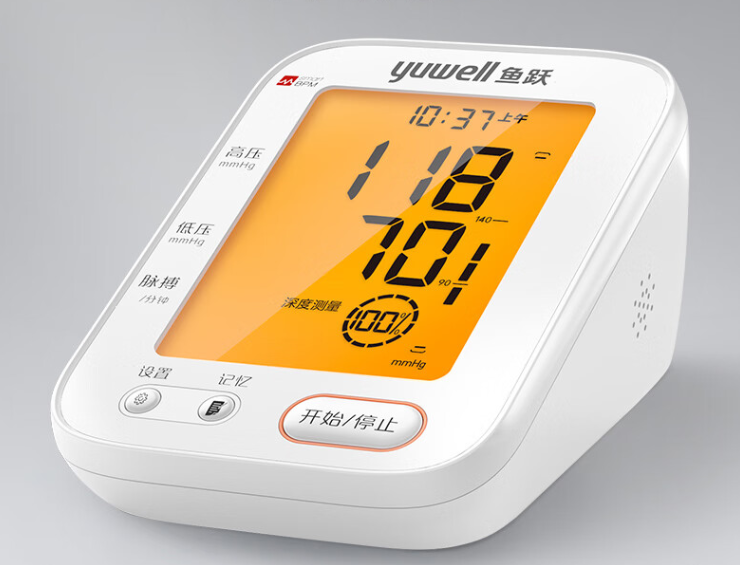 图：鱼跃血压计YE690F