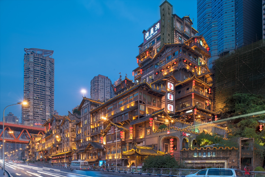 洪崖洞景区.市文化旅游委供图