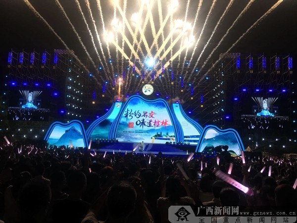 (往届兴安米粉节,图源广西新闻网)