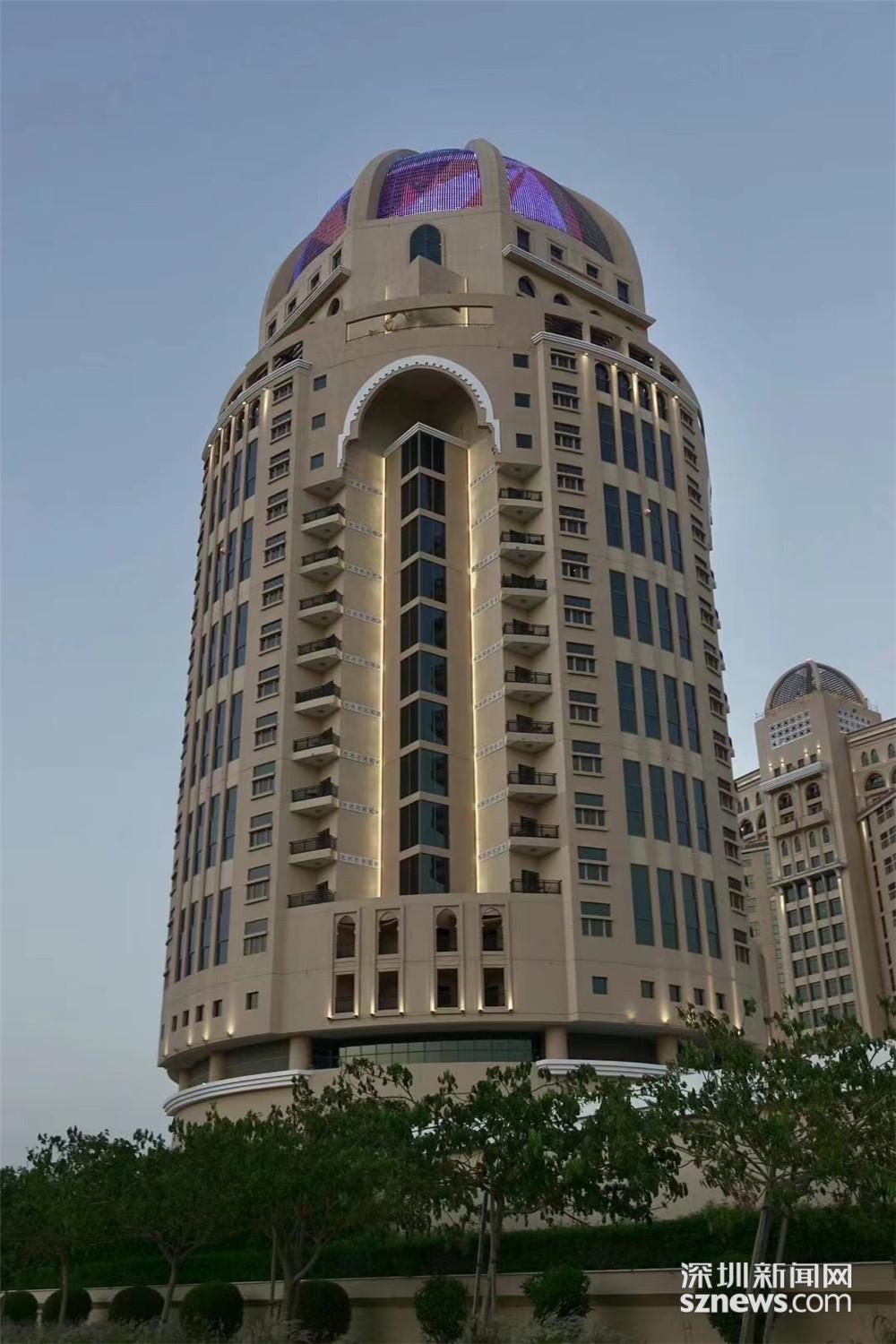 多哈的建筑让它有了独属的气质,给了世界一个个惊叹号.李仁奇 摄