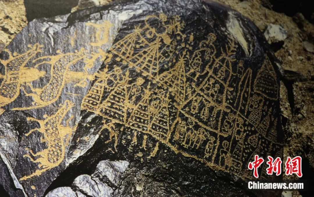 阴山岩画.视觉中国供图