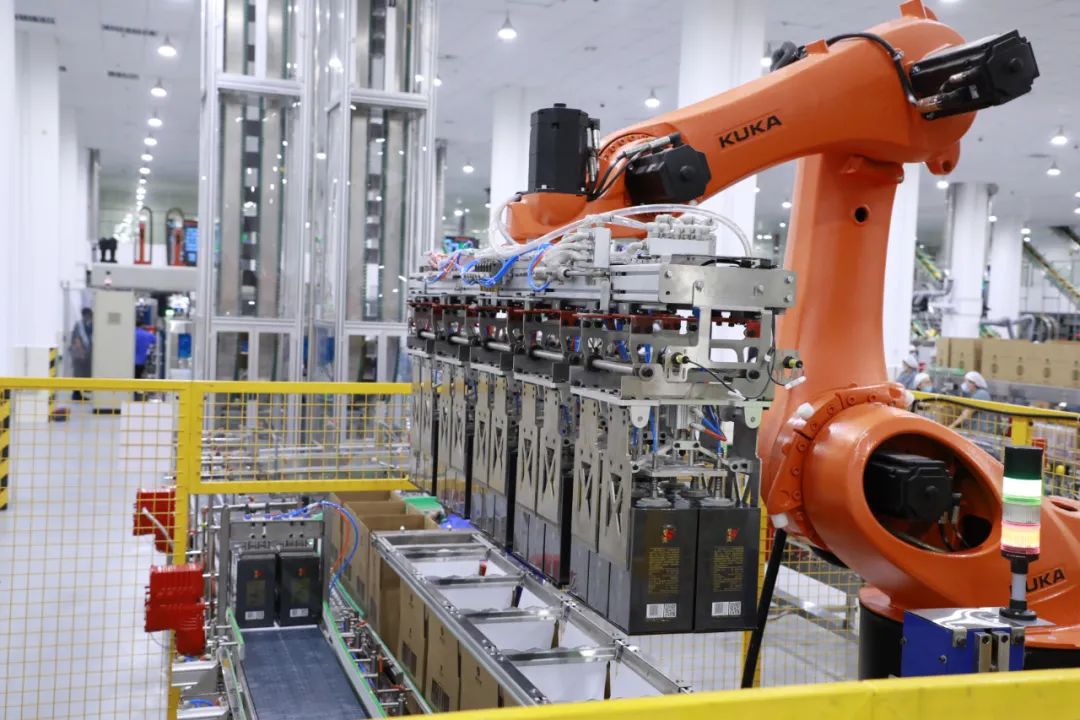 习酒包装物流园现场