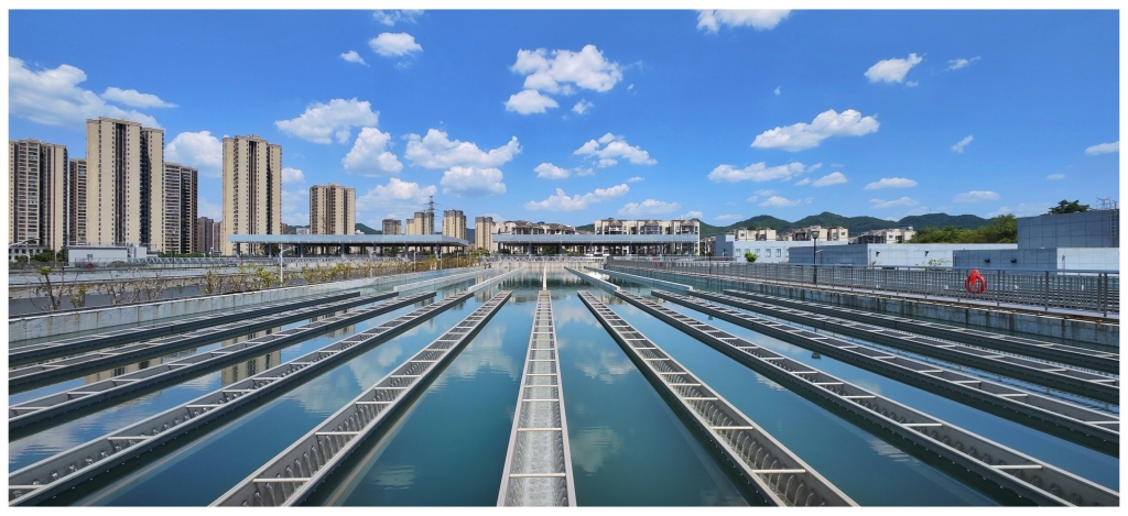 新大江水厂。重庆水务集团供图