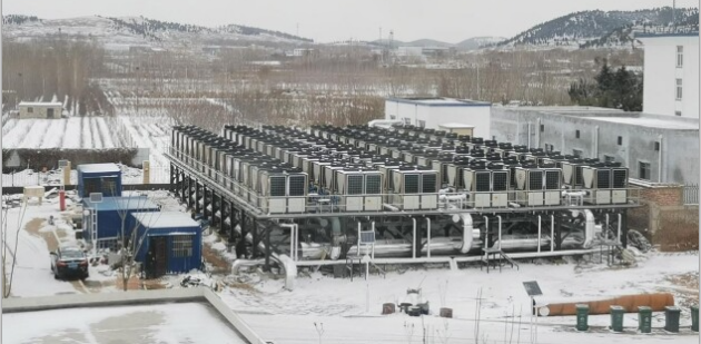 中广欧特斯30万平方米小区热泵采暖项目