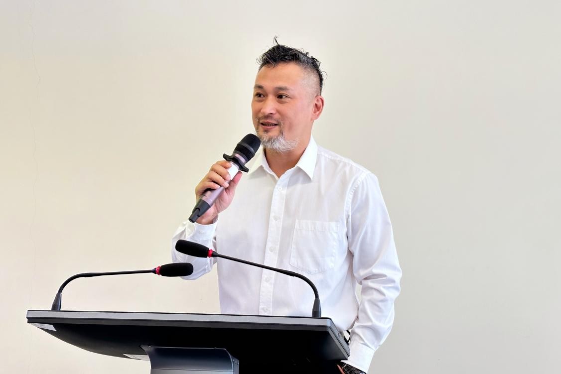 深圳市蜂群物联网公益基金会执行理事长赵子正▲