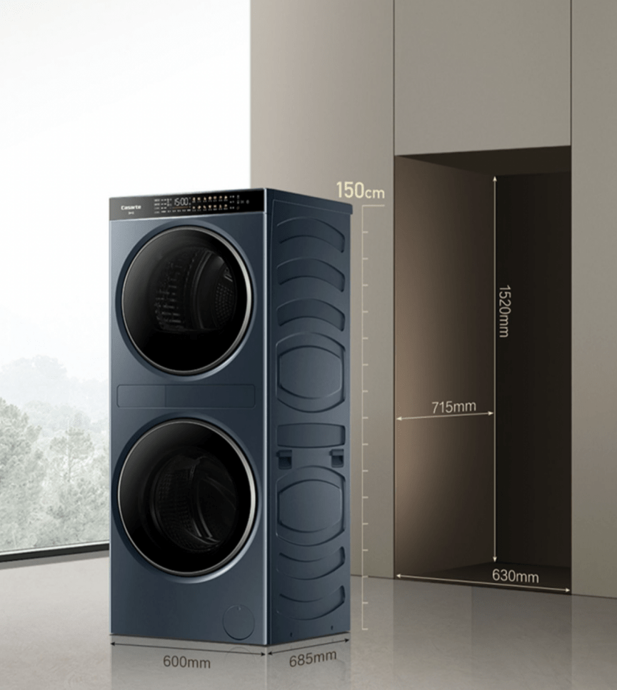 ▲卡萨帝「中子F2」整机纯平立面设计