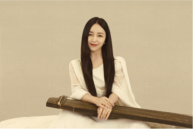 古筝演奏家袁莎. 环球音乐(中国)供图